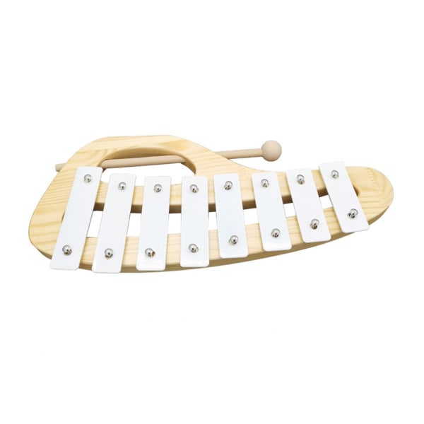 Lasten simuloitu puinen käsiksylofoni Todellinen kohtauksen opettava lelu viisaussoitinlelulle Kannettavat musiikkilelut (FMY)