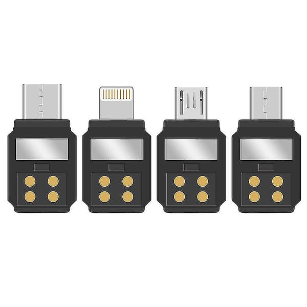Smarttelefonadapter for Dji Pocket 2 Osmo Pocket Ios Lightning Micro Usb-c Android Positiv Standard Reverse Data Gimbal Parts  (FMY) Black
