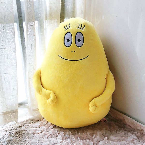 50cm Familj Barbapapa Plyschleksak Stor Storlek Mjuk Cartoon Anime Fyllda Kuddar Docka Kudde Kasta Kudde Leksak För Barn Barn Present (FMY) Pink about 50cm