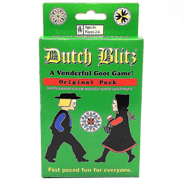 Lasten lautapeli Dutch Blitz perhepelipeli (FMY) Basic Edition