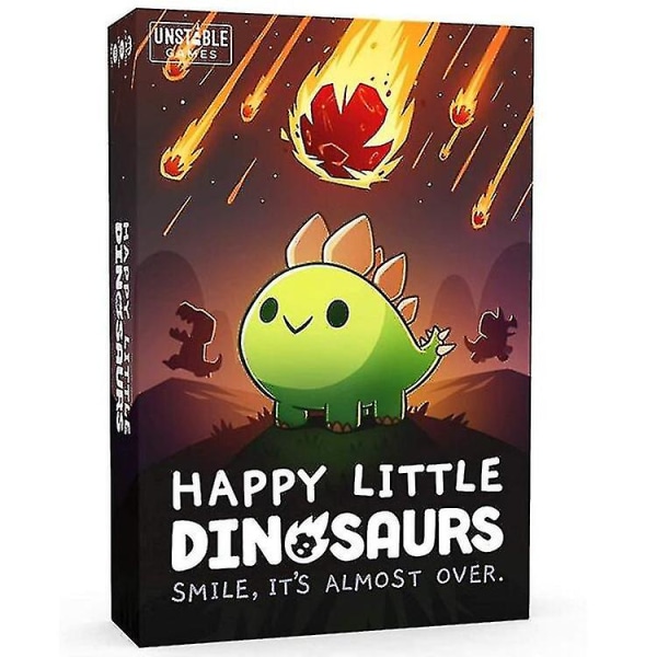 Happy Little Dinosaurs Card Game Familiekortspil Familiefest Festspil Puslespil (FMY)
