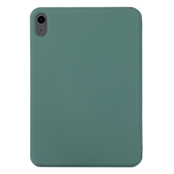 Etui for iPad Air 11 (2024) - Tri-Fold Stativ, Lær, Magnetisk, Automatisk Vekking/Søvn - Matcha (FMY) Multicolor Midnight Green