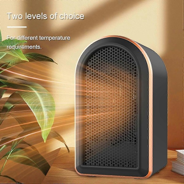 350W USB-driven rymdvärmare fläkt portabel snabb uppvärmning termostat hem (FMY)