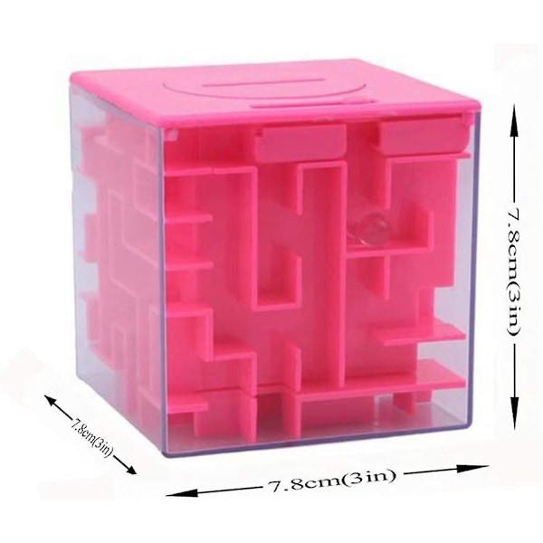 Marstoy Money Maze Pusselbox, Pengarhållare Pussel Presentförpackning för Barn och Vuxna, Unikt Sätt att Ge Presenter på Födelsedag Jul (3 Pack)  (FMY)