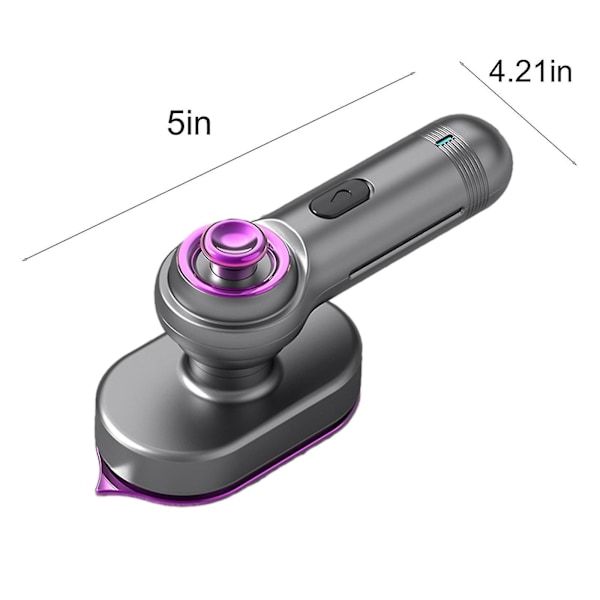 Håndholdt Hængende Strygejern Dampstrygejern Bærbar Dampstrygejern Mini Strygejern Hjemmerejse Strygejern (FMY) Gray