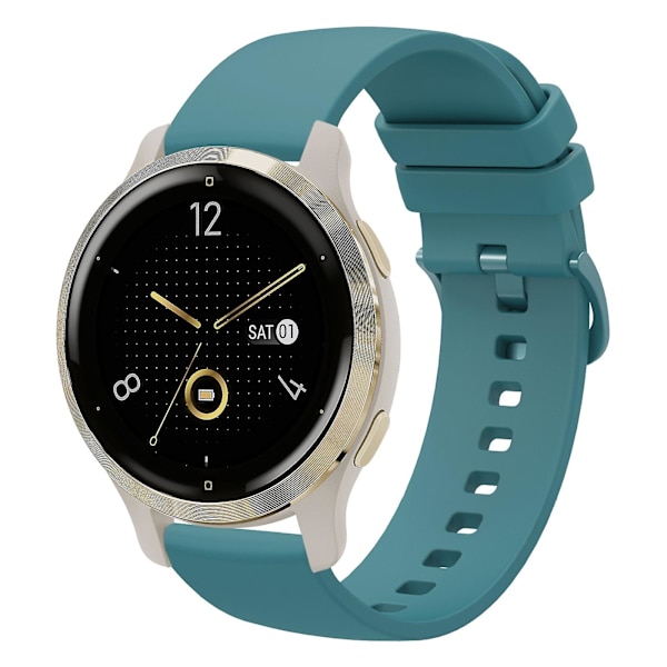 Silikon Urrem Til Garmin Venu 2S (FMY) Pine Green