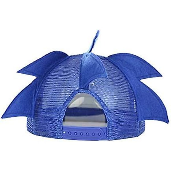 Lippalakki The-hedgehogs-teema, So_nic Cosplay Säädettävä cap Sarjakuva Nuorten Sininen Hattu juhlatarvikkeisiin (FMY)
