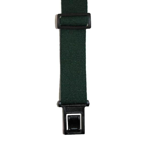 Høye Elastiske 3,8 cm Brede Bukseseler med Krokfeste (Menn) (FMY) Grey one size