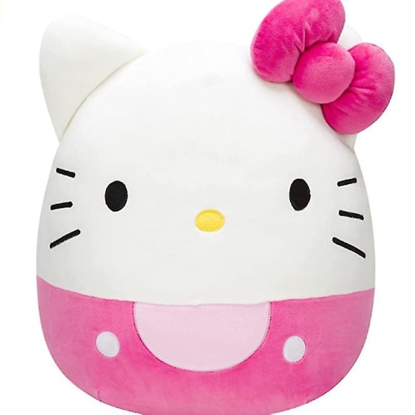 30 cm Cat Pillow Pehmo-nukke pinkki mekko täynnä eläimiä[HS] (FMY)
