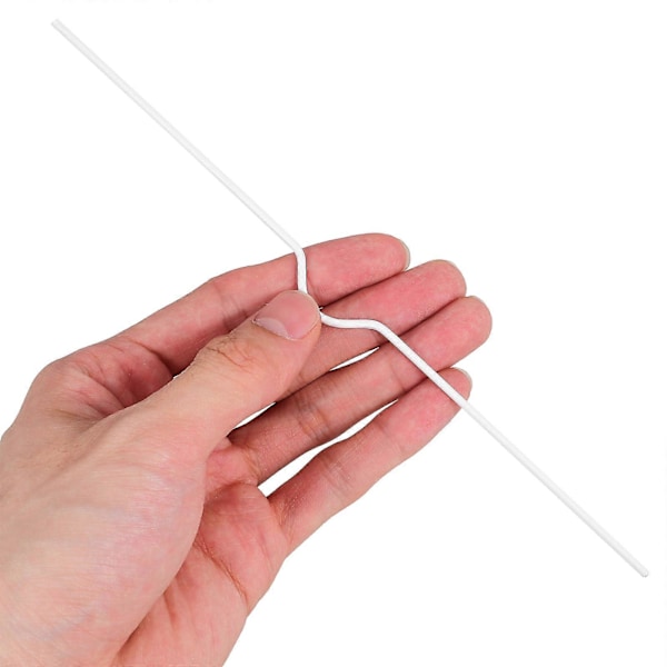 100 st Kalenderkrokar Kalenderpärm Pärmkrokar Hängande Kalenderkrokar Pärmkrok (FMY) White 20.00X0.10X0.10CM