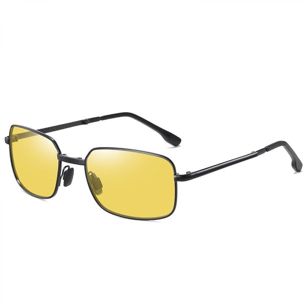 Metalllegeringsramme sammenleggbar kompakt lomme aviator solbriller (FMY)