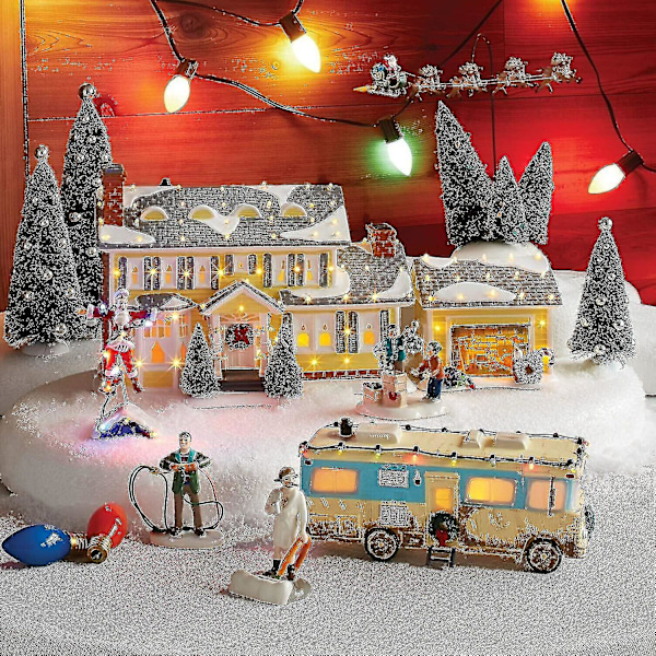 National Lampoon Julferie Griswold Julehus Display Dekorationer (FMY) C