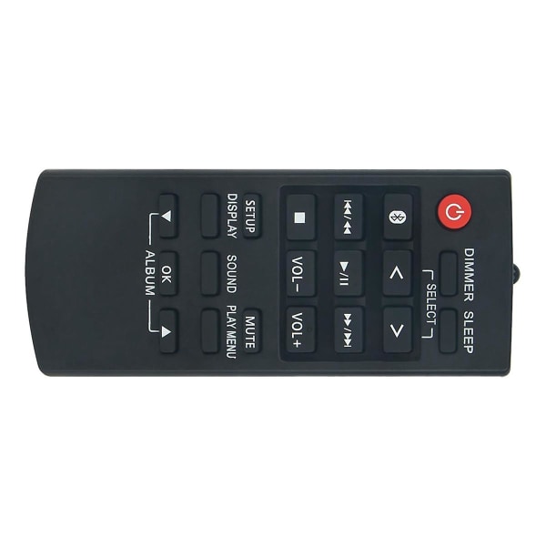 N2QAYB001215 Fjärrkontroll Ersättning för Högtalarsystem SA-AKX320GS-K SA-AKX520E-K SC-TMAX10E-K SC-UA30  (FMY) Black