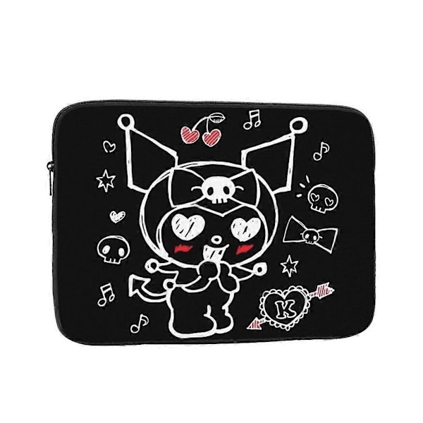 Kuromi Laptopväska 10-17 Tum Stöttålig Laptopfodral Bärbar Skyddande Laptop Sleeve-WCQ2321 (FMY) 10in
