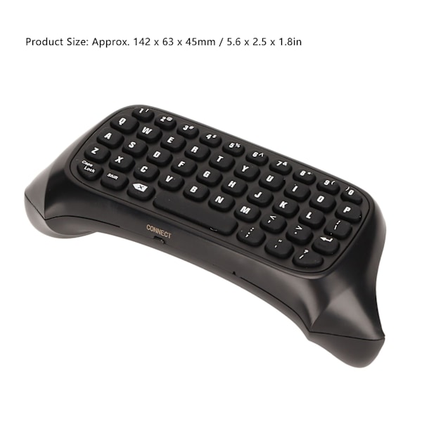 Xbox One Trådlöst Chatpad-tangentbord 2.4G Bärbar Mini Spelmeddelandekontroll (FMY)