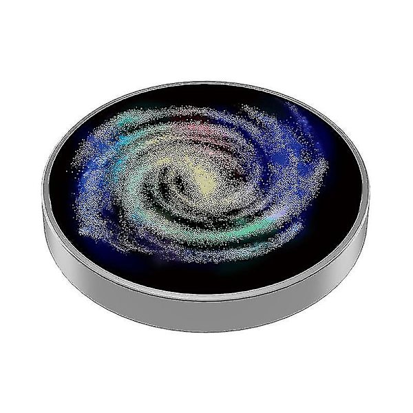 Skrivbordsgyro Mezmocoin Fickleksak Färgglad Lumiunbranded Galaxy Star Rostfritt Stål Rotationsgyro Fingertopp Anti-Stressleksaker Barnpresent Ny (FMY) A