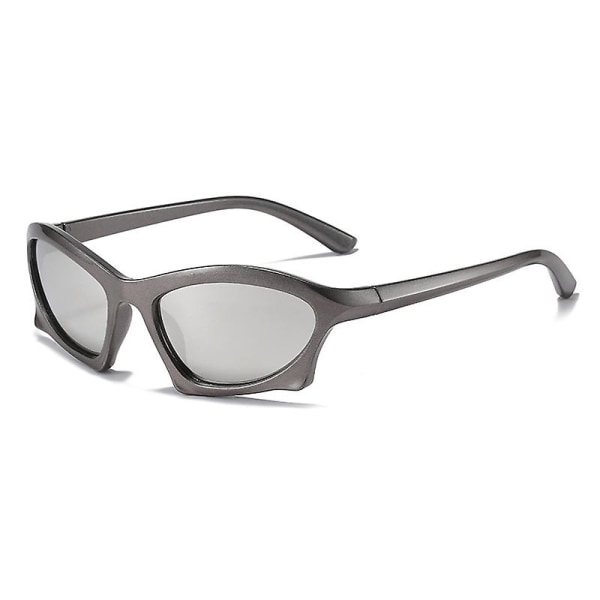 Wekity Sports Solbriller Retro Geometriske Solbriller til mænd og kvinder (FMY)