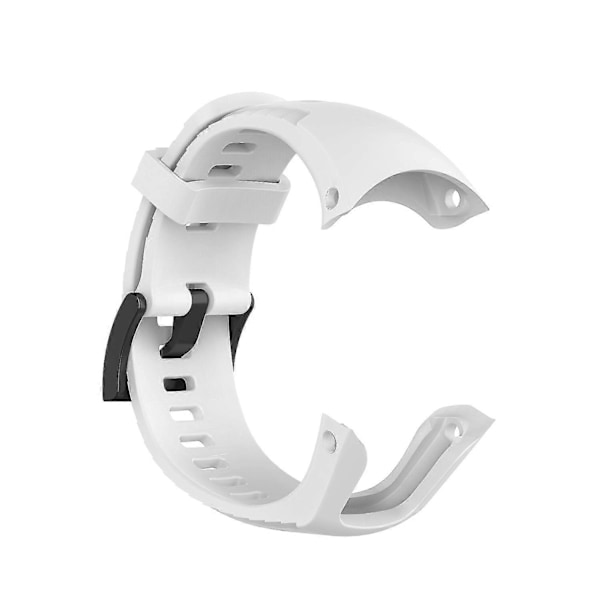 Blød silikone urrem til Suunto 5 22,5 mm (FMY) White Other Phone Models