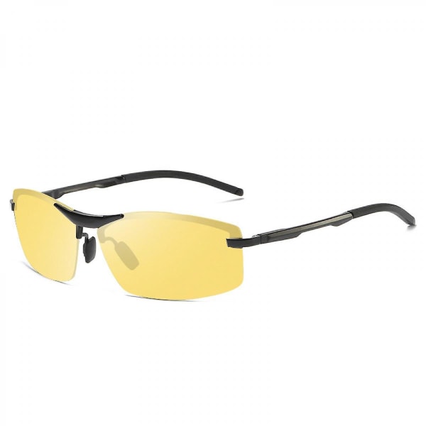 Polariserade solglasögon för män och kvinnor,uv400 Skydd & Anti-bländning Retro fyrkantig mattsvart spegelframkörning (FMY)