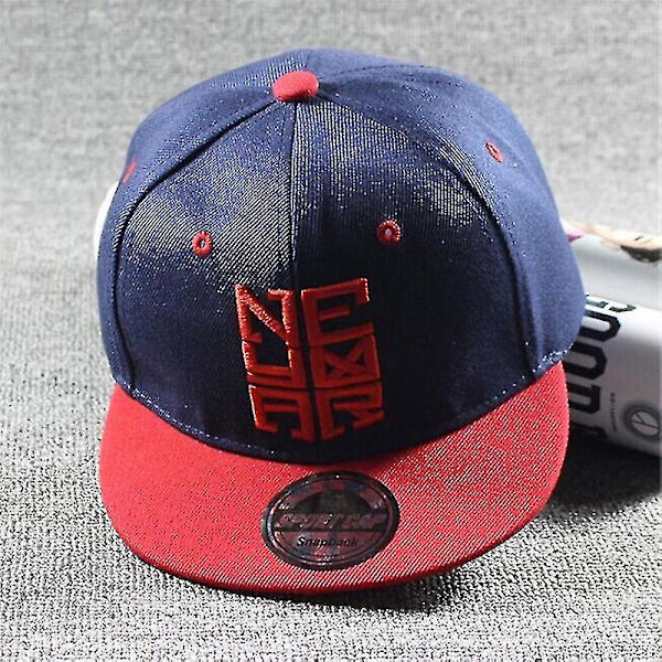 Fashion Njy Neymar Snapback Caps Justerbar Bomullshatt for Barn Stor Bein Broderi Snapback Baseball Caps Hip Hop Caps Engros Tw  (FMY) navy