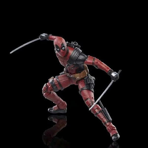 Deadpool toimintahahmo X-Men Legends -sarjan hahmo nivelliikkuvalla mallilla koriste-esine lelu lahjaksi (FMY) Deadpool