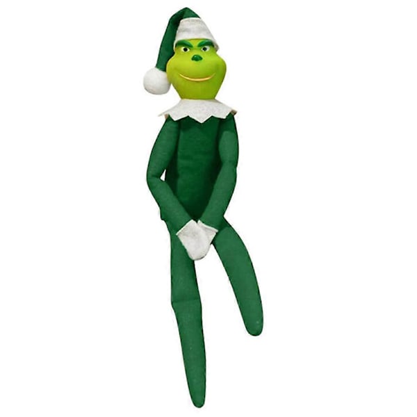 Julgranspynt Grinch Elf Plyschdocka Julgran Hängande Dekoration (FMY) Green
