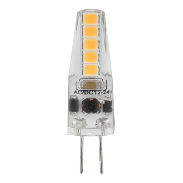 10 stk. G4 LED-pærer 3000K Varmt Hvidt Lys Dæmpbar G4 Bi-pin LED-pære 2W Svarer til 2000lm Lysstyrke AC 12V-24V G4 Pærer Udskiftning (FMY)