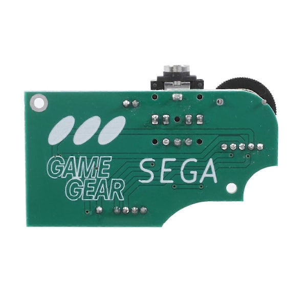 Ljudvolymstyrkort för Game Gear Alla Versioner med Volymratt As shown