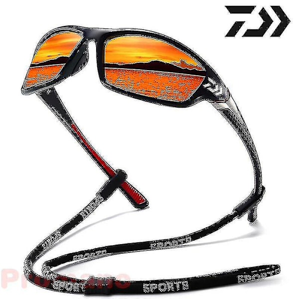Shimano Polariserte Fiske Solbriller Herre Kjøring Shades Mann Solbriller  (FMY) DAlWA Red Lens