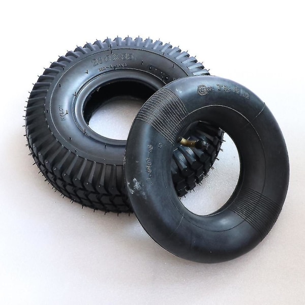 260x85 Dekk og Slange 3.00-4(10&quot;x3&quot;, 260*85) For Knobby Scooter ATV og Go Kart Dekk og Slange Motor Dekk  (FMY)