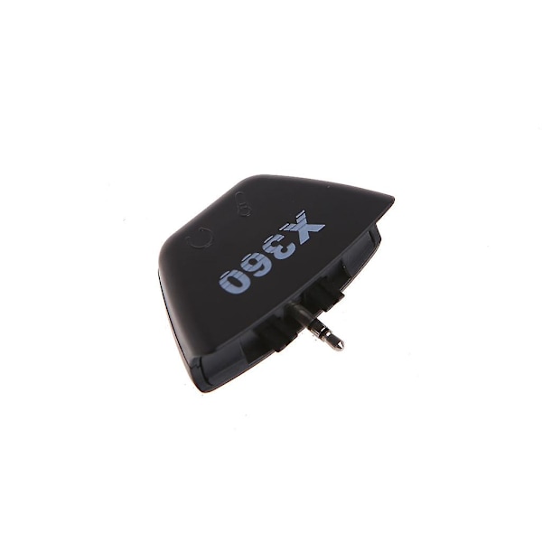 Svart 2,5 mm Jack Mikrofon Headset Hörlurar Konverter Adapter För Xbox 360 (FMY)