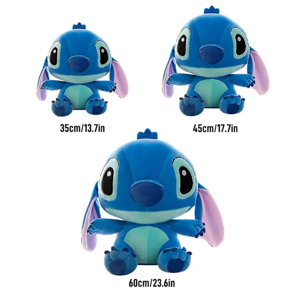 2023 Stitch Plys Legetøjsdukke Anime Lilo Og Stitch Stitch Plys Legetøj Børnegave (FMY) 35cm