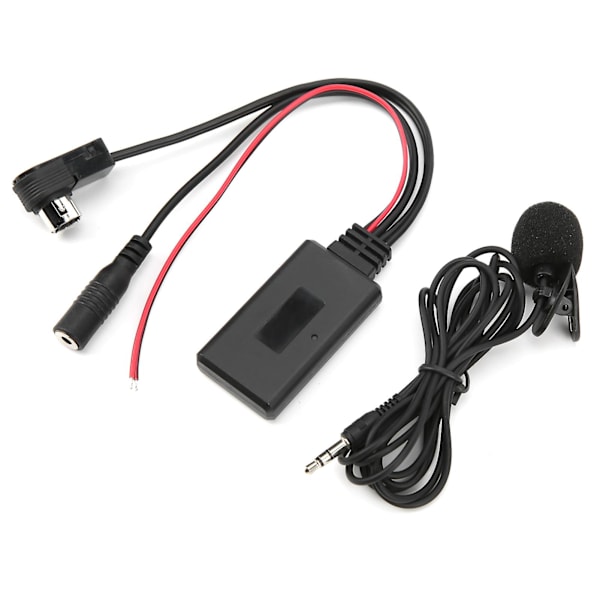 Bluetooth 5.0 AUX Kabel Adapter til Alpine CDA-9857 CDA-9886 CDA-117, med Håndfri Mikrofon