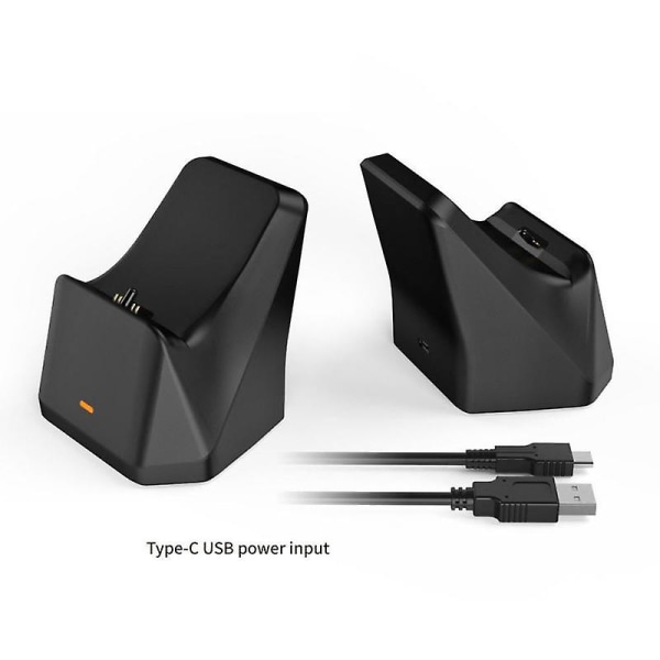 Oplader til PS5 Controller USB Enkelt Opladningsdock Stativ Station Cradle til Sony Playstation 5 til PS5 Gamepad Controller Ny (FMY)