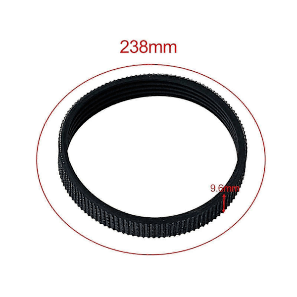 2 kappaletta Höylän käyttöhihnan vaihto Kulutusta kestävä Kompakti puutyökalujen lisävarusteet 82 mm sähköhöylään (FMY) Rubber