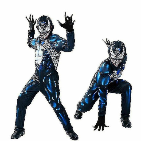 Venom Muscle Kostym för Kid Boy Jumpsuit