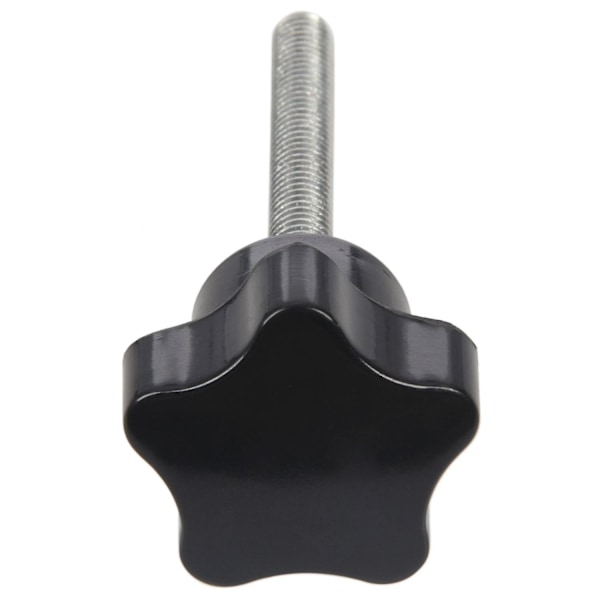 6 stk M6 X 50 mm låsende stjerneformet plasthode mannlig gjengeknappgrep  (FMY)