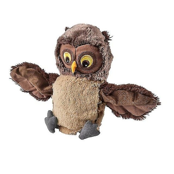 Kawaii Cartoon Animal Owl Bird Plush Hand Puppet Baby Bedtime Story Christmas Gift Holiday Gift 25cm  (FMY)