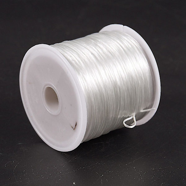 Elastisk smykkeperletrådspule 100 meter (FMY)
