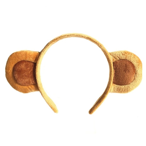 Plush Apeører Hodebånd Tegneserie Banan Hodebånd Morsomme Hårtilbehør (FMY) 3