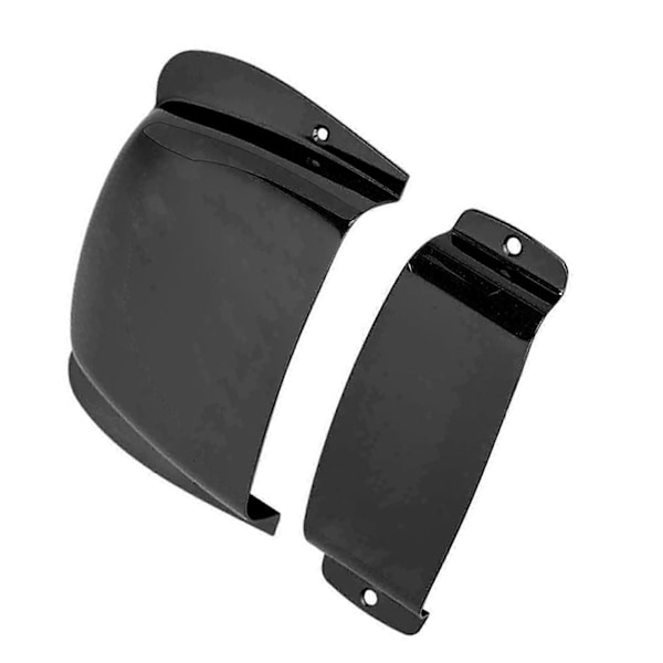 Pickup Bridge Cover Set Sinklegering Bass Beskyttende Deksel for PB Elektrisk Bassgitar Svart  (FMY)
