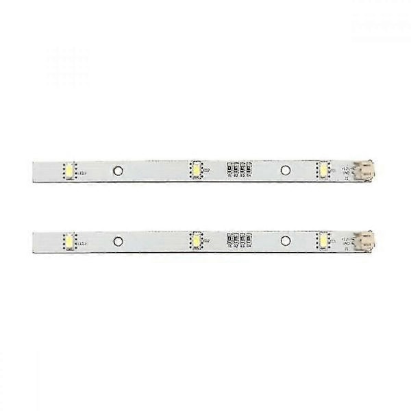 2x LED-lysstripe for Rongsheng Hisense Logic Kjøleskap Fryser MDDZ-162A 1629348  (FMY)