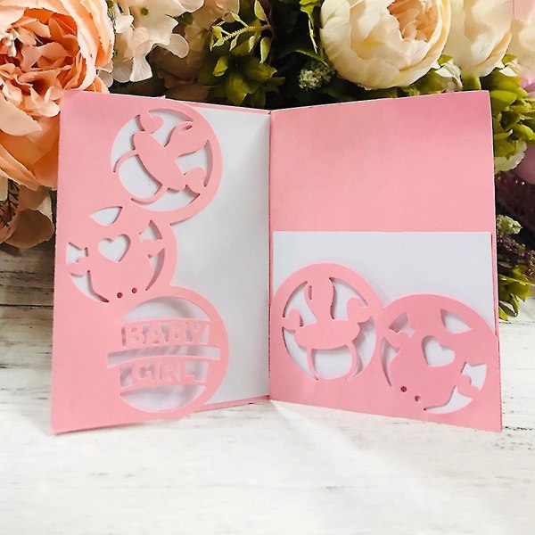 Baby Girl Greeting Metal Cutting Dies Stencil Scrapbooking Diy Album Stamp Paper Card Embossing Decoration