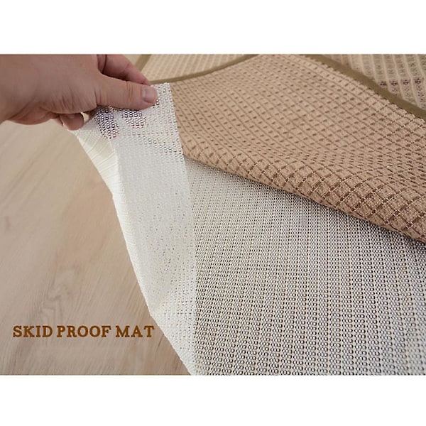 Halkskyddande Matt Underläggsskydd för Mattor Matta Grepp Halkskydd Matta (FMY) 70*70cm