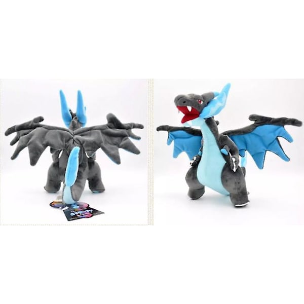 Pokémon Charizard Plyslegetøj, Plysfyldt Dyr Dinosaur Plyslegetøj (FMY) Blue