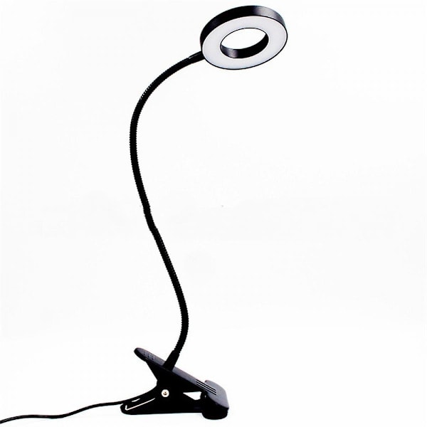 Selfie Ring Light Stativ för Live Stream/makeup, Clip On, Flexibla Armar  (FMY)