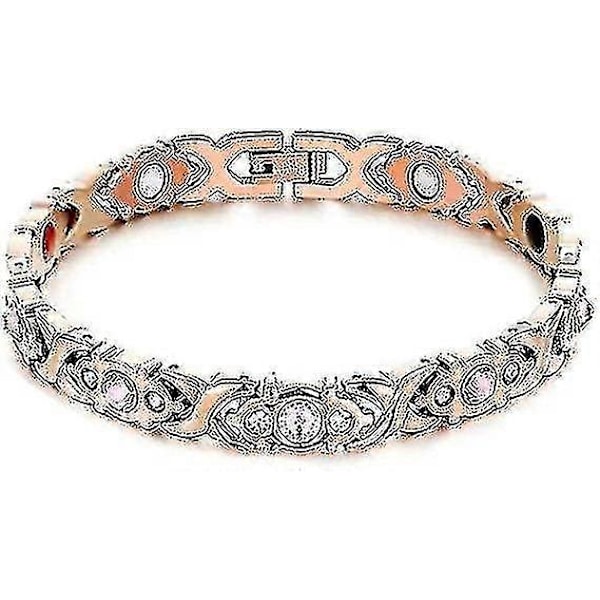 Magnetisk Terapi Menopause Lettelse Armbånd For Kvinner (FMY) Rose Gold