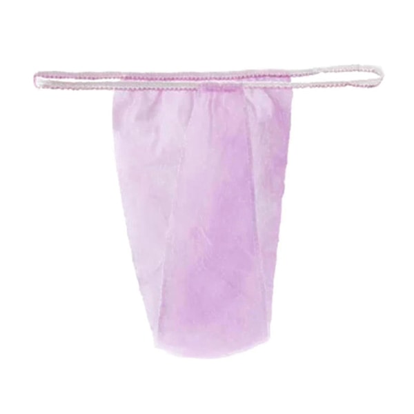 100-pack Engångsunderkläder T-string Midja Bekväma Hygieniska T-string Underkläder för Kvinnor (FMY) White