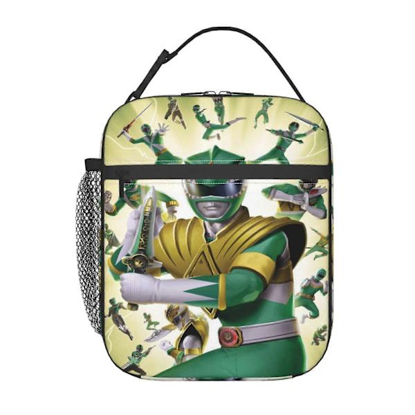 Power Rangers Lunchväska Bärbar Isolerad Lunchbox - SYS114  (FMY)