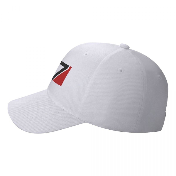 Mass Effect N7 Baseball-lippis Naiset Miehet Säädettävä Trucker Hat Urheilu (FMY) Blue Trucker Hat